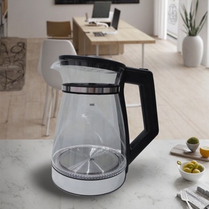 KICHEN thiết bị 1500W trong suốt Ấm đun nước với mức độ an toàn ấm đun nước điện - Product Image 2