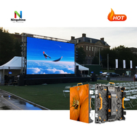 Ningshine 3840Hz Bildwiederholrate 500*500mm Outdoor-Miet-LED-Bildschirmpanel P2.6 für Bühnen