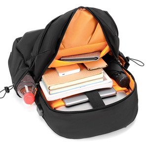<b>Laptop</b> <b>Backpack</b> Large Capacity Unisex Casual Computer Interlayer Shoulder Straps Softback - Product Image 3