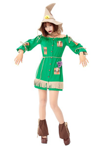 Vestido <span class=keywords><strong>de</strong></span> Halloween para mujer, <span class=keywords><strong>espantapájaros</strong></span>, Sexy - Product Image 3