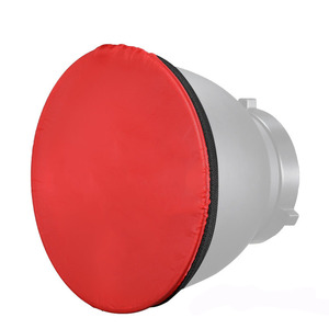 Diffuseur de lumière douce en tissu <span class=keywords><strong>7</strong></span>" (180 mm) 6 couleurs pour réflecteur standard Bowens, grille nid d'abeille - Product Image 1