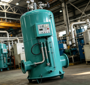 Chaudière industrielle à eau chaude à tubes de fumée de 3 tonnes, à gaz, 1,0 MPa, à circulation naturelle, verticale, entièrement automatique, GPL - Product Image 5