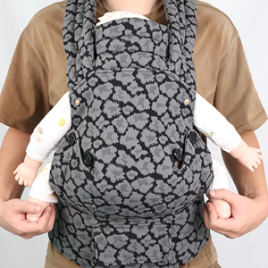 High Quality Ergonomic Linen &amp; Cotton <strong>Baby</strong> <strong>Carrier</strong> Foldable Customizable Factory-Wholesale For 6 Months-3 Years - Product Image 1
