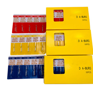 50 Piezas Fresas Dentales de Diamante Foshan Meite para Consumibles Dentales de Pieza de Mano de Alta Velocidad - Product Image 1