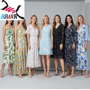 Vente flash - Robe d'été en coton pour femmes, vêtements d'occasion de haute qualité, toutes tailles - Product Image 2