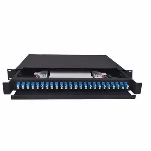 4 8 12 24 48 72 96 144 Port Patch Panel FTTH Outdoor Indoor drawer type Fiber Optic Terminal Box Rack type