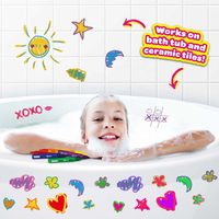 Crayons de peinture pour le bain pour enfants non toxiques, vente chaude 2026, fabricants pour filles et garçons