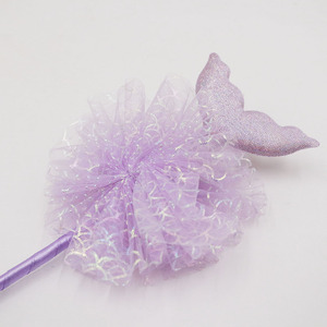 Disfraz de Sirena Morada <span class=keywords><strong>para</strong></span> Niñas, Conjunto de Disfraz con Falda Tutú Brillante y Diadema de Unicornio Plateada, <span class=keywords><strong>para</strong></span> <span class=keywords><strong>Cumpleaños</strong></span> y Año Nuevo - Product Image 5