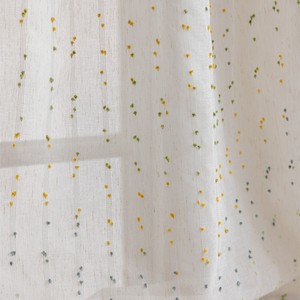 Tenda per cameretta bambine in garza trasparente moderna con perline arcobaleno, esclusiva per il commercio transfrontaliero, ideale per l'inverno - Product Image 2