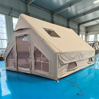 Tente de cabine de camping en plein air gonflable de conception la plus récente de 6.3 mètres carrés