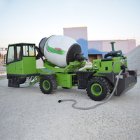 Camion pompe à béton autochargeur de haute qualité de 3,5 mètres cubes à vendre