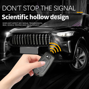 <span class=keywords><strong>Coque</strong></span> de protection pour Renault TWingo 3 Duster Captur Logan Laguna <span class=keywords><strong>Scenic</strong></span> Porte-clés en alliage de cuir pour voiture - Product Image 3