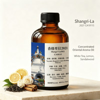 CA10115 Huile parfumée Shangri-La 2021, parfum d'hôtel, huile aromatique orientale au thé blanc frais, pour diffuseur de parfum commercial