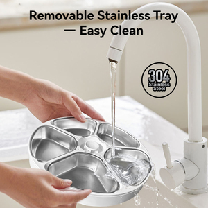 निर्माता थोक ताजा रखने वाले स्वचालित गीले खाद्य पालतू जानवर कूलिंग और हीटिंग कार्यों के साथ स्मार्ट टाइमर नियंत्रण - Product Image 5