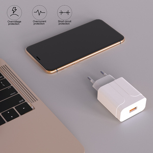 หัวแปลง1A QC3.0ปลั๊กเสียบ USB ชาร์จเร็วอะแดปเตอร์ชาร์จเร็วสำหรับโทรศัพท์มือถือแอนดรอยด์ไอโฟน - Product Image 5