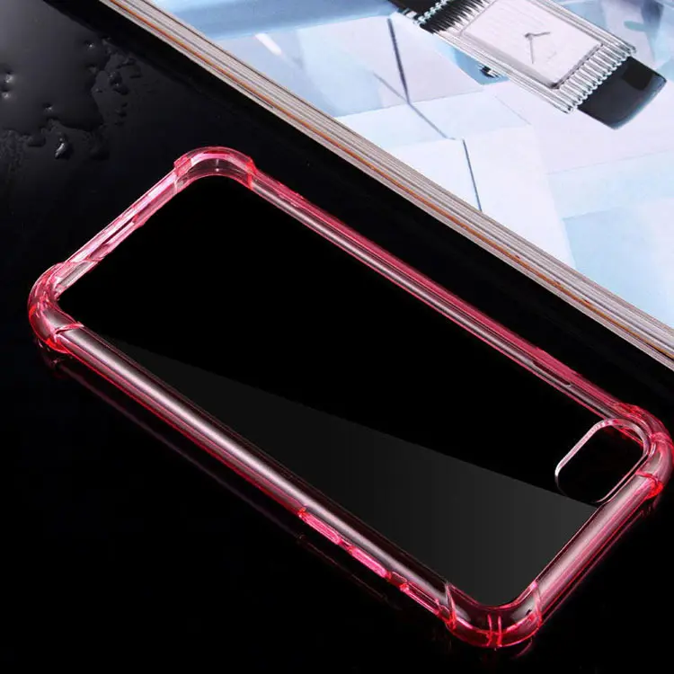 Eco-Friendly 2in1 Acrylic TPU Bumper Airbag Design Shockproof Transparent Hard Mobile Phone Back Cover Case For Motorola Z Play