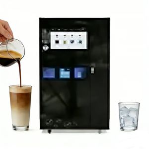 Новый автомат для продажи горячих и холодных напитков (кофе, молоко) с функцией приготовления льда и возможностью индивидуальной настройки системы очистки воды - Product Image 1