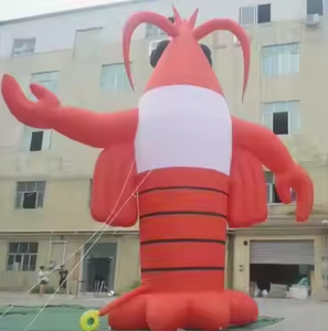<span class=keywords><strong>Ballon</strong></span> gonflable en PVC, <span class=keywords><strong>grand</strong></span> homard publicitaire de 5 m, décoration attrayante pour <span class=keywords><strong>restaurant</strong></span>, mascotte pour entreprise de fruits de mer - Product Image 4