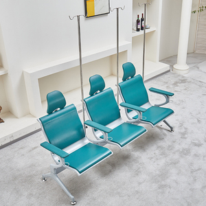 เก้าอี้โซฟาทางการแพทย์สำหรับห้อง<span class=keywords><strong>รอ</strong></span>ในโรงพยาบาลเก้าอี้ห้องสุขภาพที่แขวนประตูด้วยเข็มโพลียูรีเทนทนทานดีไซน์ทันสมัย - Product Image 6