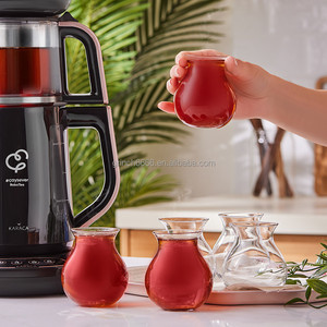 Tazze da tè turche tazze da cucina uniche tazze da tè in vetro trasparente regalo Refikadan <span class=keywords><strong>Set</strong></span> di bicchieri da tè da <span class=keywords><strong>6</strong></span> - Product Image 4