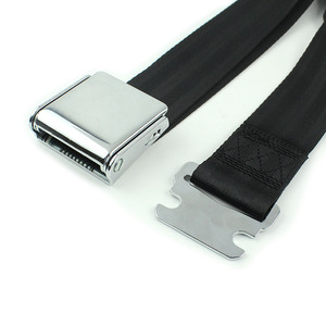 <span class=keywords><strong>Ceinture</strong></span> de sécurité à boucle <span class=keywords><strong>d</strong></span>'<span class=keywords><strong>avion</strong></span> en acier allié à 2 points - Product Image 5