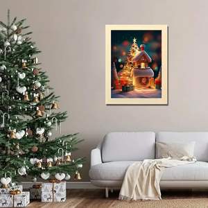 โคมไฟกรอบไฟ LED สำหรับวาดภาพ4D ไฟกลางคืนธีมคริสต์มาสสำหรับตกแต่งบ้านงานปาร์ตี้วันหยุด<span class=keywords><strong>ของขวัญ</strong></span>สุดสร้างสรรค์สำหรับเพื่อน - Product Image 3