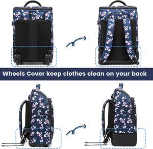 Free sample Children's Rolling School Bag at Factory Prices for Students <b>Trolley</b> School Backpack <b>with</b> <b>Wheels</b> - Product Image 4