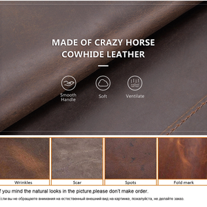 ซองโทรศัพท์หนังแท้วินเทจแบบมินิมอลลิสต์คาดเอวสำหรับโทรศัพท์มือถือขนาด6.7นิ้ว - Product Image 5