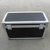 Flight Case en aluminium 540X245X325mm avec câble de séparation interne Flight Case avec mousse Insert Rack Case for Device Protection