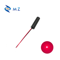 Module laser à point rouge compact haute stabilité Mini D10x35mm 660nm 100mw 3V, tête laser de positionnement de qualité industrielle à haute luminosité