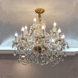 Lampadario di Lusso Moderno in Cristallo K9 per Soggiorno, Decorazione per Matrimoni, Lampada a Sospensione in Vetro per Hotel, Illuminazione per Interni - Product Image 5