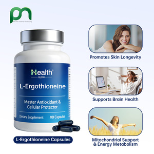 Capsules de L-Ergothionéine, compléments alimentaires, capsules végétaliennes à étiquette privée, formule élite pour un vieillissement sain et une défense cellulaire améliorée - Product Image 5