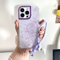 Offre Spéciale époxy paillettes bling avec chaîne anti-choc coques de téléphone portable pour Infinix Hot 60 Pro 4G