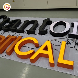 Báo Đốm Tùy Chỉnh Chiếu Sáng Thắp Sáng Frontlit Logo Đăng Shop 3D <span class=keywords><strong>Led</strong></span> Kênh Letters Quảng Cáo Barber <span class=keywords><strong>Led</strong></span> Đăng Nhà Sản Xuất - Product Image 4