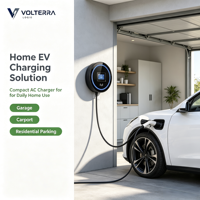 Solusi Pengisi Daya AC EV Pintar VOLTERRA 11KW untuk Infrastruktur Pengisian Daya Hunian Global