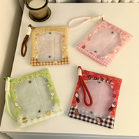 Tas Bantal Lucu Baru untuk Anak-anak, Tas Penyimpanan untuk Kartu Makan, Kartu Kampus, Kartu Nama, Kartu ID Idol, Kartu Display, Liontin Kartu