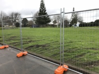 Australischer Temporärer Zaun 1,8m X 2m Tragbares Temporäres Zaunpanel und Füße für Baustellen-Temporärabsperrung