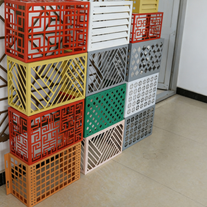 Rejilla de Ventilación Perforada y Tallada de Aleación de Aluminio para <span class=keywords><strong>Aire</strong></span> <span class=keywords><strong>Acondicionado</strong></span> Exterior, Instalación en Pared - Product Image 6
