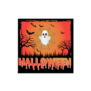 DAMAI Customized Halloween Theme Party Supplies Disposable Little Ghost Shape Paper Plate Napkin Cup Tableware Set - Product Image 5