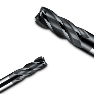 Fraiseuses CNC en carbure monobloc HRC55 HRC60 à 2 dents, revêtement G10/G13, modèles BTG/BTH personnalisables ODM/OEM - Product Image 2