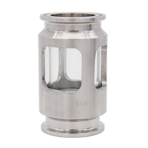 Vidrio <span class=keywords><strong>de</strong></span> inspección sanitario personalizado no estándar EM ODM, <span class=keywords><strong>de</strong></span> acero inoxidable 304 316, con abrazadera Tri-Clamp para tuberías en línea, personalizado - Product Image 4