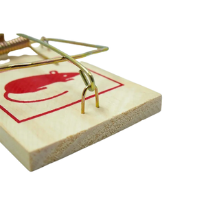 Eenvoudige Set Mentale Pedaal Houten Rat Snaptrap Snelle Actie Humane Houten Muizenval - Product Image 4