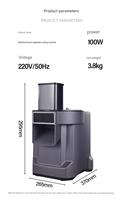 Commerciële automatische snijmachine, voor groenten, aardappelen, wortelen, uien, citroen, elektrische voedselsnijder