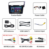 10 pouces Android voiture écran Gps système caméra de recul Apple Carplay Autoradio lecteur multimédia pour VW Golf 7 RHD 2014 ~ 2018