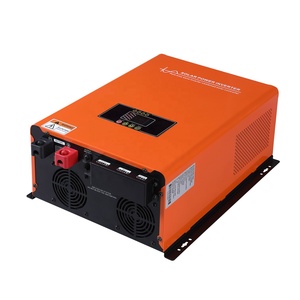 500W12V太陽エネルギーシステム単結晶パネルハイブリッドインバーターバッテリー - Product Image 3