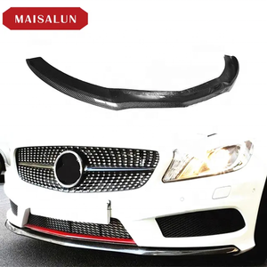 Lèvre de pare-chocs de voiture en Fiber de carbone, lèvre avant de Style AMG pour BENZ classe <span class=keywords><strong>A</strong></span> W176, vente directe d'usine - Product Image 2