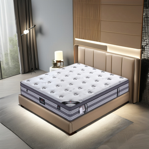 High Quality <strong>Orthopedic</strong> <strong>Double</strong> <strong>Mattress</strong> in a Box Luxury Modern Style Full Size Pocket Spring <strong>Mattress</strong> for Bedroom or School - Product Image 1