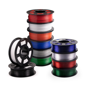 Isanmate-filamento 3d multicolor petg, 1,75mm, 1kg, transparente, para impresora 3d - Product Image 2