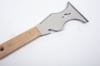 Meilleure Vente : Couteau à Plâtre Multifonctionnel à Lame Serrée en Acier Inoxydable avec Manche en Bois de Hêtre pour Outils de Construction