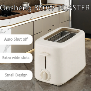 OUSHENG-<span class=keywords><strong>Grille</strong></span>-<span class=keywords><strong>pain</strong></span> en plastique de <span class=keywords><strong>couleur</strong></span> personnalisable, Offre Spéciale, fente plus large, machine à sandwich automatique, divers brunissage avec plateau à miettes - Product Image 2